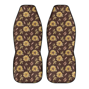 Rustic Sunflower Car Seat Covers (2 Pcs)