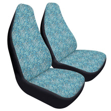 Load image into Gallery viewer, Blue Paisley Front Car Seat Covers
