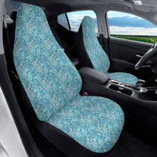 Load image into Gallery viewer, Blue Paisley Front Car Seat Covers
