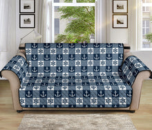 Load image into Gallery viewer, Navy Nautical Furniture Slipcovers (Best)
