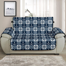 Load image into Gallery viewer, Navy Nautical Furniture Slipcovers (Best)
