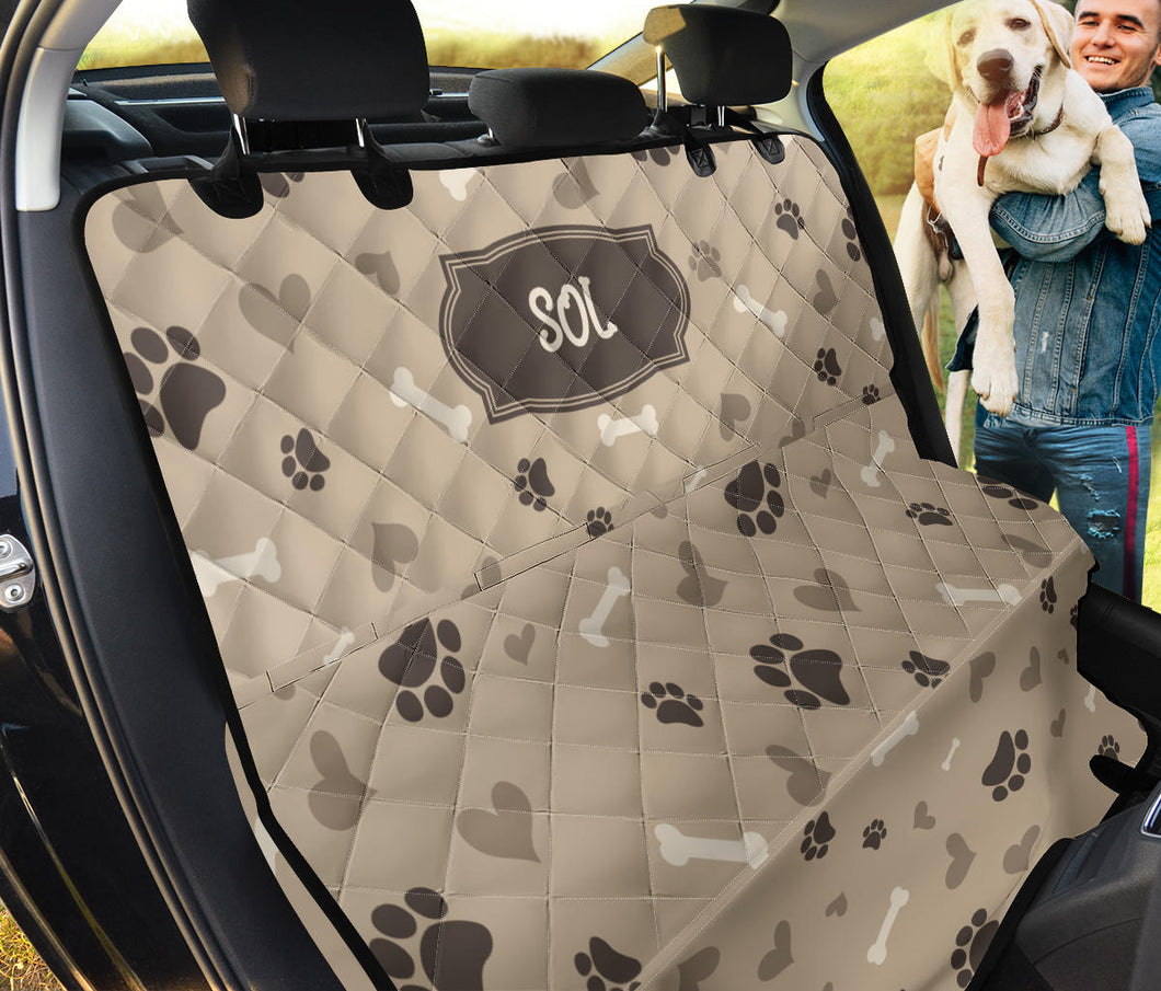 Sol Beige Pet Seat Cover