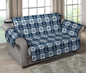 Navy Nautical Furniture Slipcovers (Best)