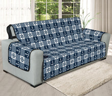 Load image into Gallery viewer, Navy Nautical Furniture Slipcovers (Best)
