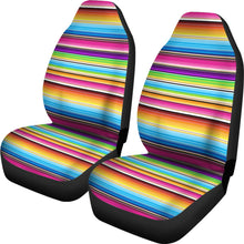 Load image into Gallery viewer, Serape Style Bright Printed Pattern Car Seat Covers Set
