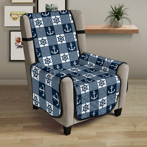 Navy Nautical Furniture Slipcovers (Best)