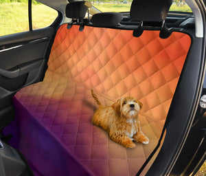 Ombre Sunset Back Seat Cover For Pets 1