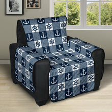 Load image into Gallery viewer, Navy Nautical Furniture Slipcovers (Best)
