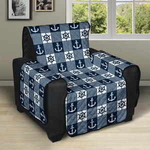 Navy Nautical Furniture Slipcovers (Best)