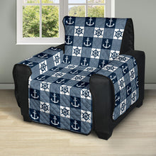 Load image into Gallery viewer, Navy Nautical Furniture Slipcovers (Best)
