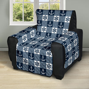 Navy Nautical Furniture Slipcovers (Best)