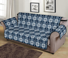 Load image into Gallery viewer, Navy Nautical Furniture Slipcovers (Best)
