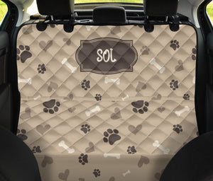 Sol Beige Pet Seat Cover