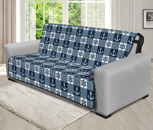 Navy Nautical Furniture Slipcovers (Best)