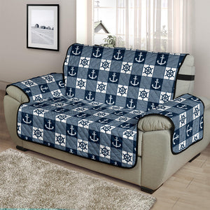 Navy Nautical Furniture Slipcovers (Best)