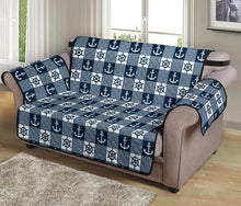 Load image into Gallery viewer, Navy Nautical Furniture Slipcovers (Best)
