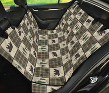 Load image into Gallery viewer, Tan, brown and green Pet Seat Cover
