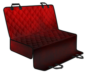 Red and Black Ombre Pet Seat Cover Option 2