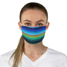 Load image into Gallery viewer, Mexican Serape Style Colorful Stripe Pattern Printed Fabric Fashion Face Mask
