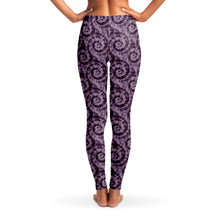 Load image into Gallery viewer, Purple Tie Dye Pattern Leggings XS - XL Squat Proof

