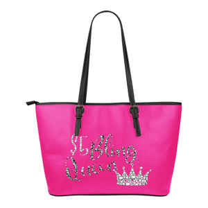 Bling Queen Pink Diamond Tote Bag