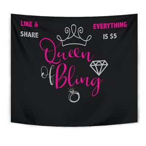 Queen Of Bling Backdrop Live Video Banner