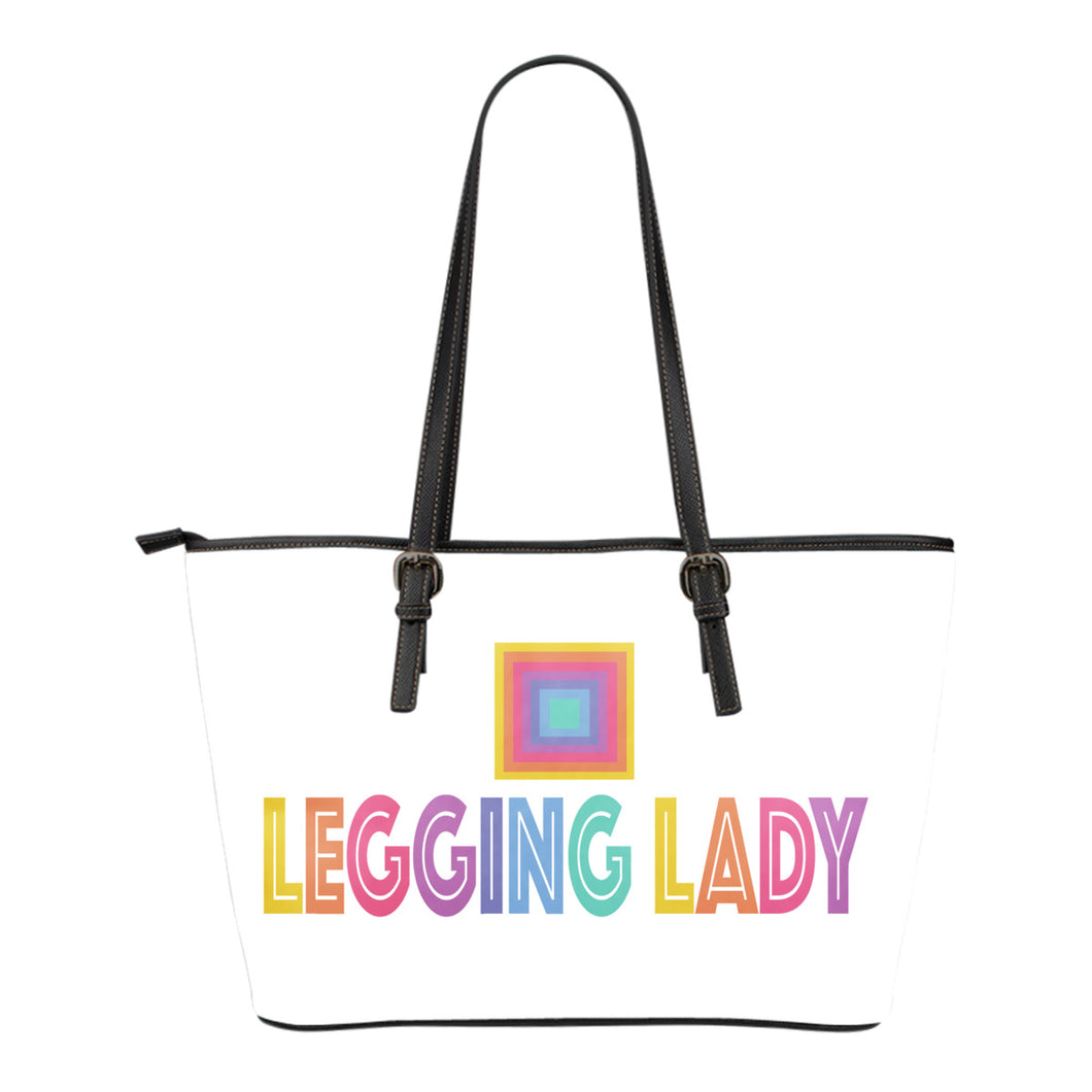 Legging Lady Tote Bags