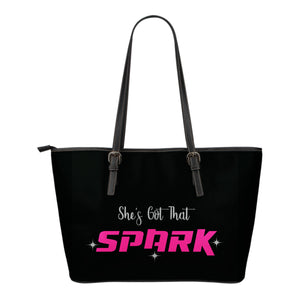 She's Got That Spark Tote Bags Advocare Consultant Swag