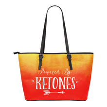 Load image into Gallery viewer, Powered By Ketones Ombre Tote Bags 6 Colors Keto
