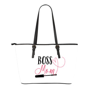 Boss Mom Tote Bag White
