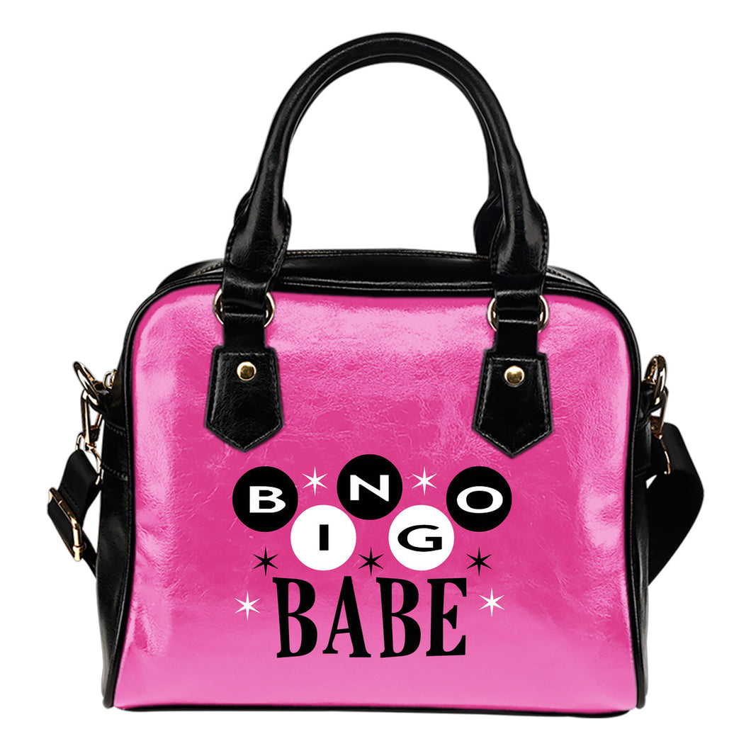 Bingo Babe Pink Handbag Purse