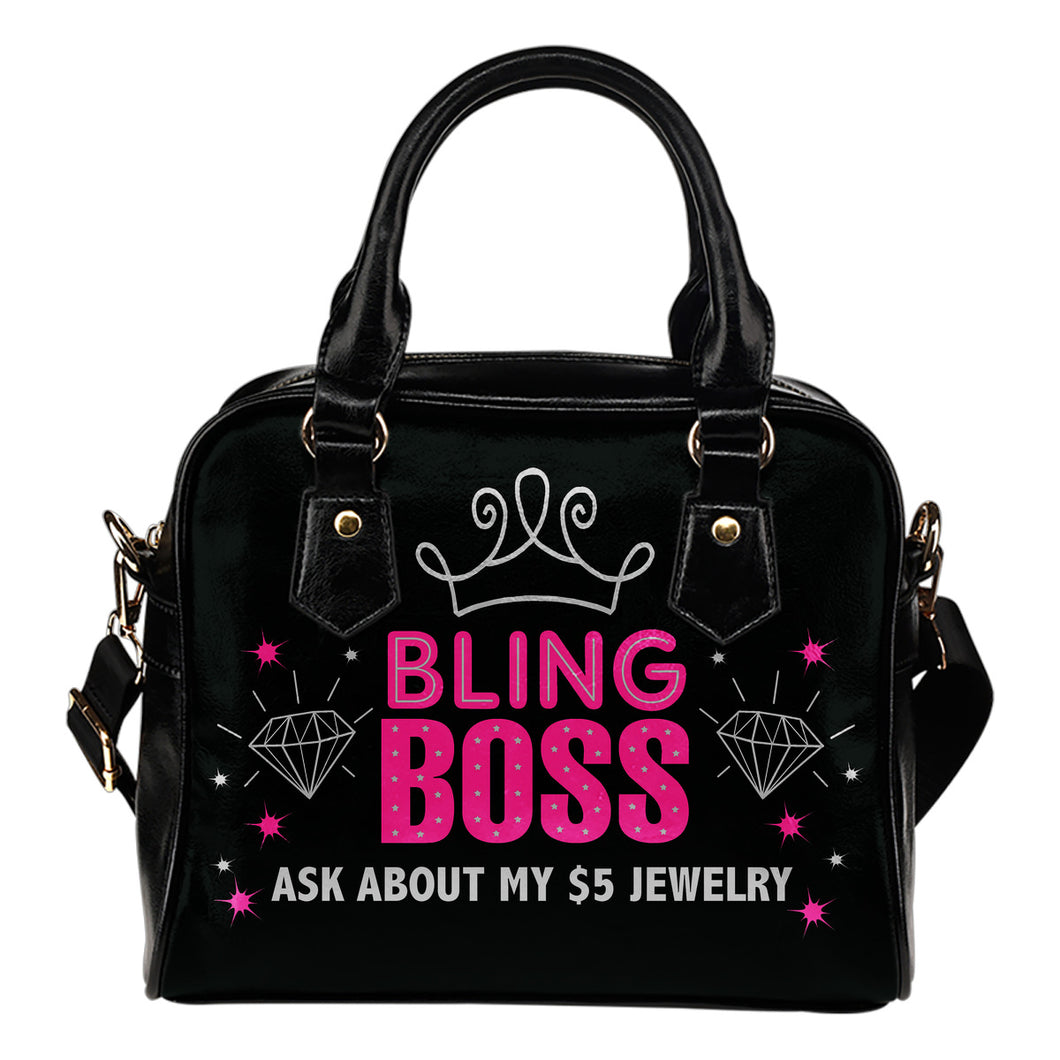Bling Boss Handbag Purse