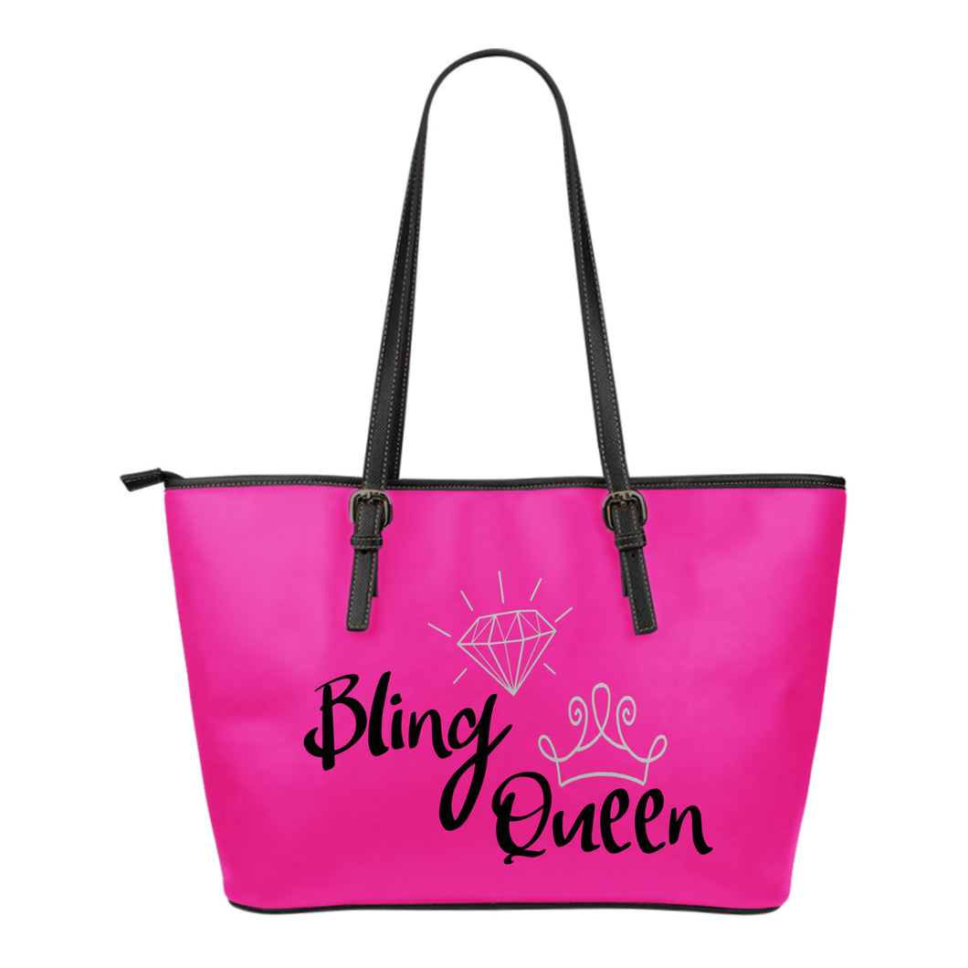 Bling Queen Pink Tote Bag