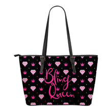 Load image into Gallery viewer, Bling Queen Pattern Tote Bag Pink
