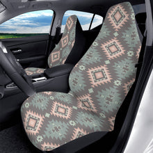 Load image into Gallery viewer, Pastel Brown Ethnic Car Seat Covers (2 Pcs) POP
