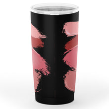 Load image into Gallery viewer, Lipstick Smear Makeup Tumbler Stainless Steel Insulated For Hot or Cold Drinks
