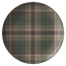 Load image into Gallery viewer, Woodland Plaid 10&quot; Unbreakable Dinner Plates
