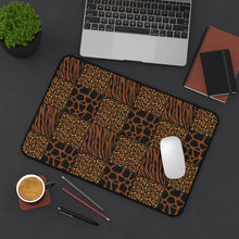 Load image into Gallery viewer, Animal Print Patchwork Style Pattern Desk Mat
