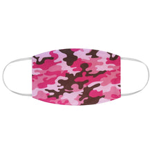 Load image into Gallery viewer, Hot Pink, Pink and Brown Camo Printed Cloth Fabric Face Mask Colorful Camouflage Army Military
