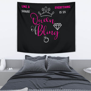 Queen Of Bling Backdrop Live Video Banner