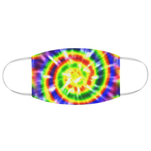 Load image into Gallery viewer, Tie Dye Fabric Face Mask Bright Colored Rainbow Printed Cloth
