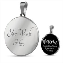 Load image into Gallery viewer, Mimi Pendant Jewelry Necklace With Chain and Gift Box In Black
