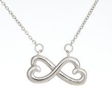 Load image into Gallery viewer, Infinity Heart Pendant With Card For Wife Gift Set
