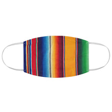 Load image into Gallery viewer, Mexican Serape Colorful Stripes Pattern Printed Fabric Face Mask Southwestern
