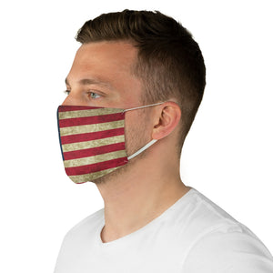 American Flag Printed Fabric Fashion Face Mask Patriotic
