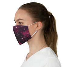 Load image into Gallery viewer, Pink Galaxy Printed Cloth Fabric Face Mask Colorful Outer Space
