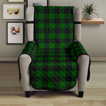Load image into Gallery viewer, Green Buffalo Plaid 23&quot; Chair Sofa Protector Couch Cover Farmhouse Decor
