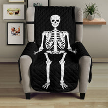 Load image into Gallery viewer, Skeleton Armchair Slipcover Protective Cover Fits Up To 23&quot; Seat Width
