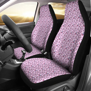 Pink With Watercolor Crystals Car Seat Covers