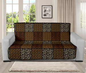 Animal Print Patchwork Pattern Furniture Slipcovers